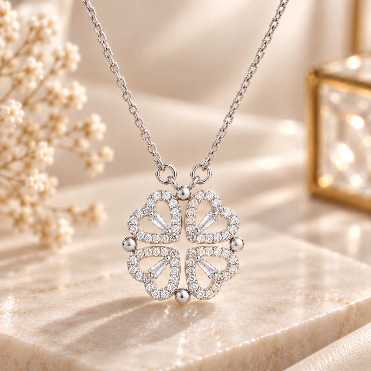 Collar Corazón de la Suerte