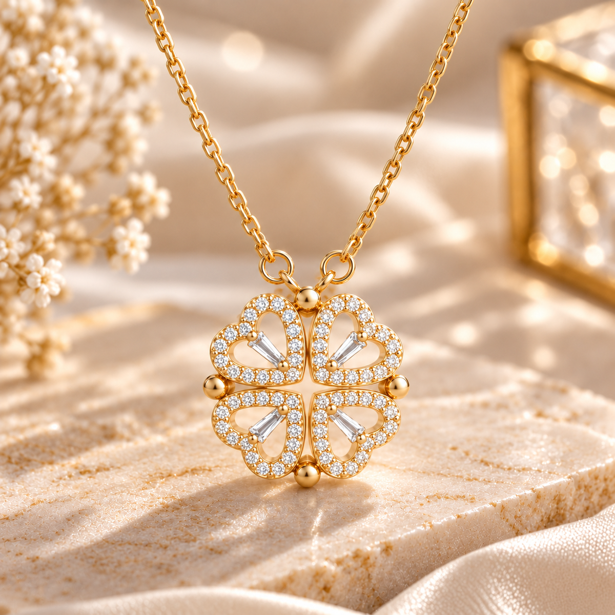 Collar Corazón de la Suerte