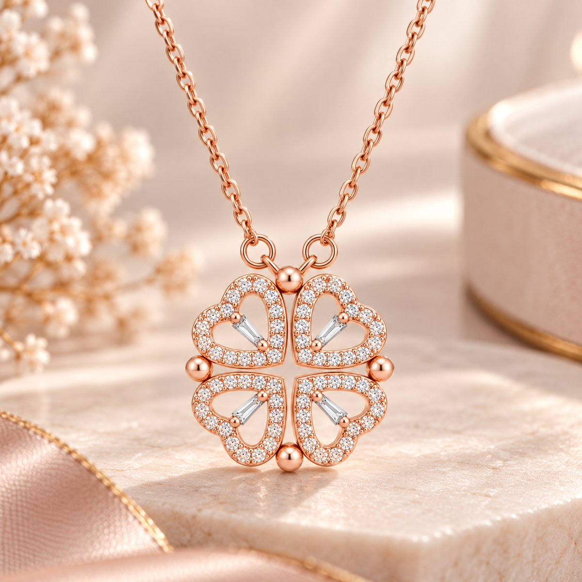 Collar Corazón de la Suerte
